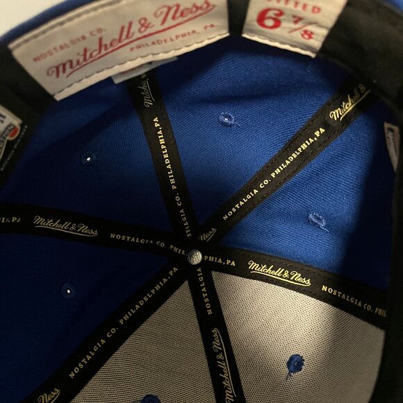 Fitted- 6 7/8: USED Toronto Blue Jays 20 Year Anniversay Mitchell & Ness Liberty - Picture 4 of 4